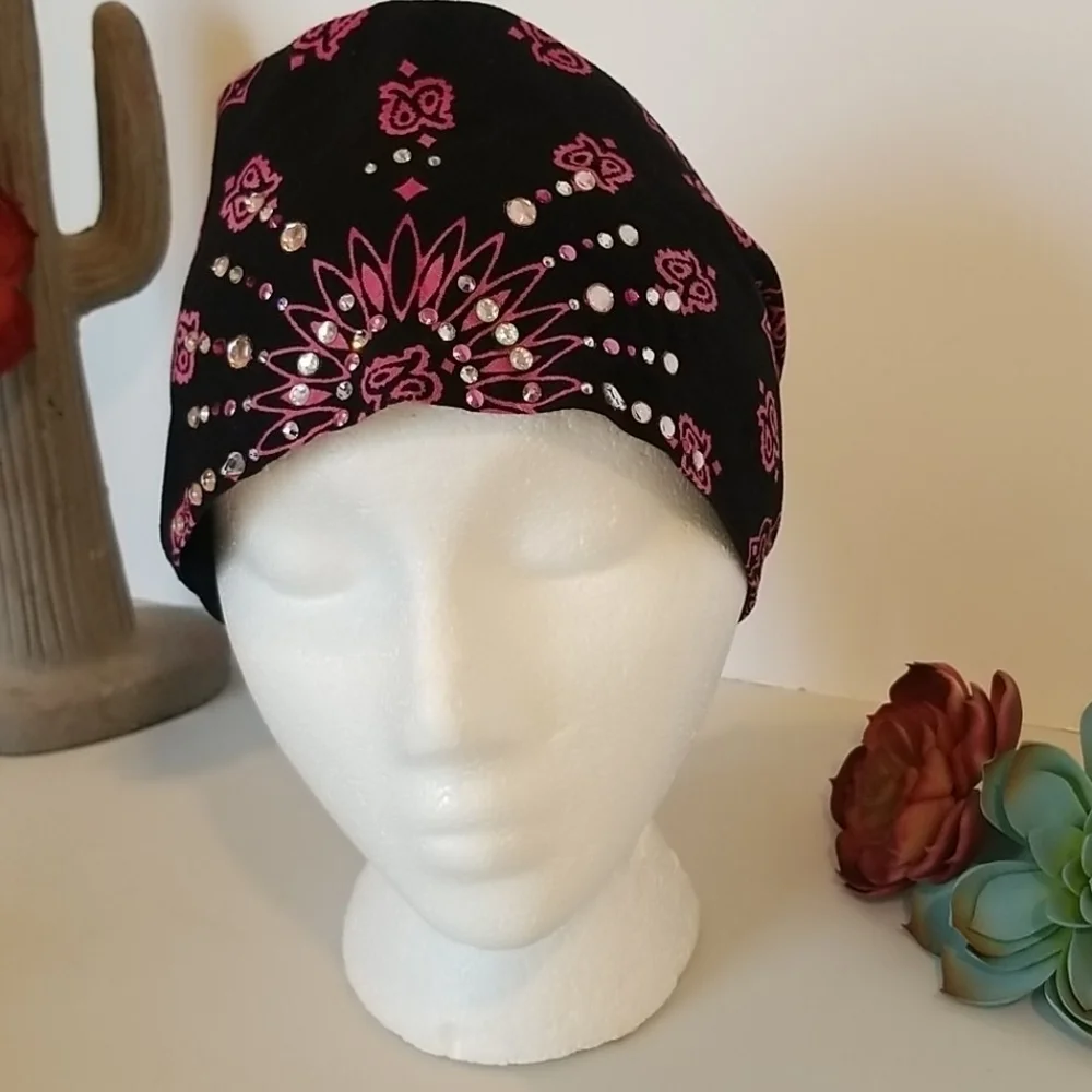 Bundle of Biker Head Bands Do Rags Motorcycle Head Gear